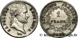 1 franc Napoléon Ier tête laurée, République française 1808 Nantes F.204/13