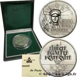 Piéfort Brillant Universel de 100 francs Liberté (Statue de la) 1986 Pessac GEM.235 P1