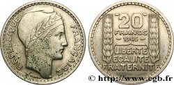 Essai de 20 francs Turin en cupro-nickel 1945 Paris GEM.206 1
