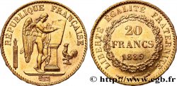 20 francs or Génie, Troisième République 1889 Paris F.533/12