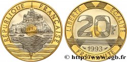 20 francs Mont Saint-Michel, Belle Épreuve 1993 Pessac F.403/7 var.