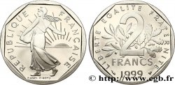 2 francs Semeuse, nickel, BE (Belle Épreuve) 1999 Pessac F.272/27 var.