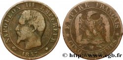 Cinq centimes Napoléon III, tête nue 1857 Marseille F.116/42