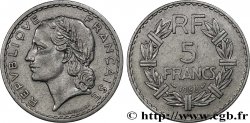 5 francs Lavrillier, aluminium 1950 Beaumont-Le-Roger F.339/21