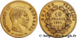 10 francs or Napoléon III, tête nue 1856 Paris F.506/3