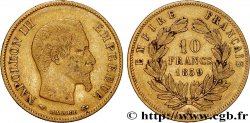 10 francs or Napoléon III, tête nue 1859 Paris F.506/7