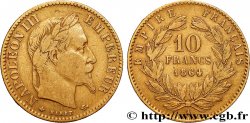 10 francs or Napoléon III, tête laurée, type définitif à grand 10 1864 Paris F.507A/6