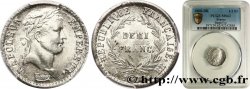 Demi-franc Napoléon Ier tête laurée, République française, buste fin 1808 Strasbourg F.177/4