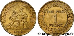 1 franc Chambres de Commerce 1922 Paris F.218/4