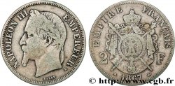 2 francs Napoléon III, tête laurée 1867 Paris F.263/5