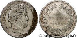 5 francs Ier type Domard, tranche en creux 1831 Lyon F.319/2