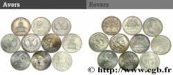 Lot de 10 pièces de 100 francs commémoratives - - F.-/