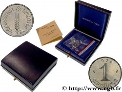 Piéfort acier de 1 centime Épi 1976 Pessac GEM.4 P1 MS 