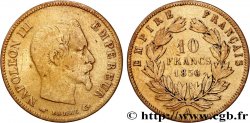 10 francs or Napoléon III, tête nue 1856 Paris F.506/3