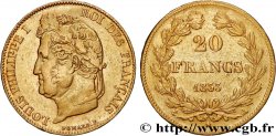 20 francs or Louis-Philippe, Domard 1833 Paris F.527/4