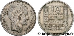 10 francs Turin, grosse tête, rameaux longs 1945  F.361/2