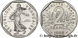 2 francs Semeuse, nickel, Brillant Universel 1988 Pessac F.272/12