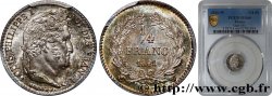1/4 franc Louis-Philippe 1841 Lille F.166/88 FDC66 PCGS