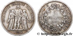5 francs Hercule 1871 Bordeaux F.334/5