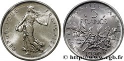 5 francs Semeuse, nickel 1980 Pessac F.341/12