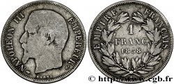 1 franc Napoléon III, tête nue 1858 Paris F.214/11