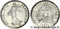 5 francs Semeuse, nickel 1971 Paris F.341/3