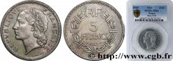 Essai de 5 francs Lavrillier, aluminium 1945  F.339/1