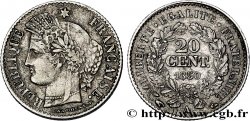 20 centimes Cérès, IIe République 1850 Paris F.146/2