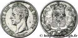 5 francs Charles X, 2e type 1829 Perpignan F.311/37