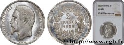 2 francs Napoléon III, tête nue 1858 Paris F.262/10