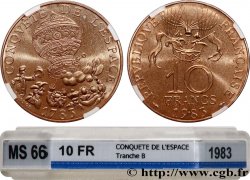 10 francs Conquête de l’Espace 1983  F.367/2