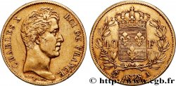 40 francs or Charles X, 2e type 1828 Paris F.544/3