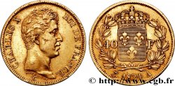 40 francs or Charles X, 1er type 1824 Paris F.543/1