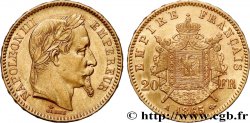20 francs or Napoléon III, tête laurée 1865 Paris F.532/11 AU 