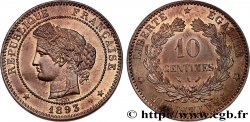 10 centimes Cérès 1893 Paris F.135/38