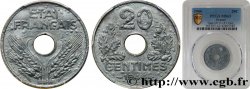 20 centimes État français, légère 1944  F.153A/2