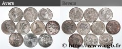 Lot de 10 pièces de 100 francs commémoratives - - F.-/