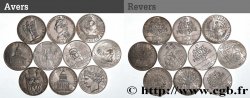 Lot de 10 pièces de 100 francs commémoratives - - F.-/