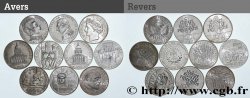 Lot de 10 pièces de 100 francs commémoratives - - F.-/