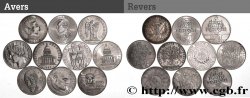 Lot de 10 pièces de 100 francs commémoratives - - F.-/