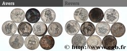 Lot de 10 pièces de 100 francs commémoratives - - F.-/