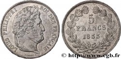 5 francs IIe type Domard 1833 Lille F.324/28 SPL55 