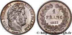 1 franc Louis-Philippe, couronne de chêne 1832 Rouen F.210/2