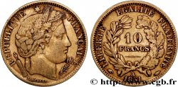 10 francs or Cérès, IIe République 1851 Paris F.504/3