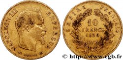 10 francs or Napoléon III, tête nue 1859 Paris F.506/7