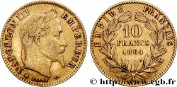 10 francs or Napoléon III, tête laurée, type définitif à grand 10 1864 Paris F.507A/6