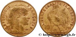 10 francs or Coq 1907 Paris F.509/8