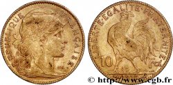 10 francs or Coq 1910 Paris F.509/11