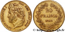 20 francs or Louis-Philippe, Domard 1840 Paris F.527/22