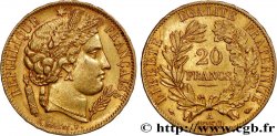 20 francs or Cérès 1850 Paris F.529/3